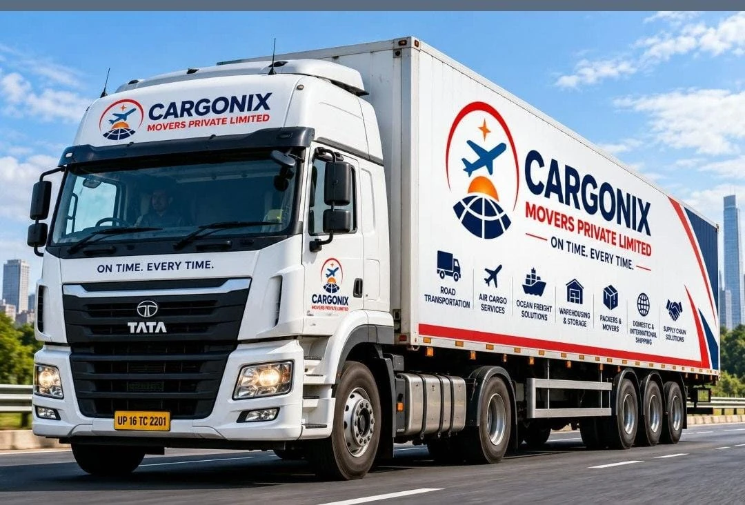 Cargonix Movers branded transport truck